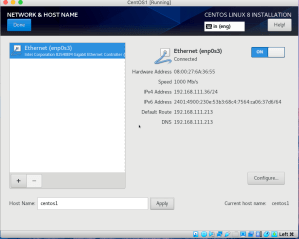 Screen7-Network settings