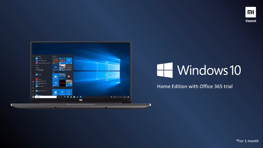 Mi Notebook 14 Horizon Edition OS