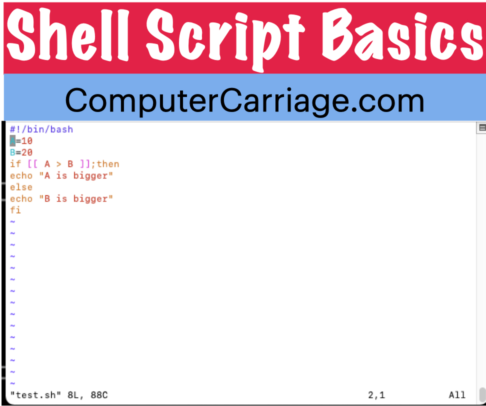 Shell script basics